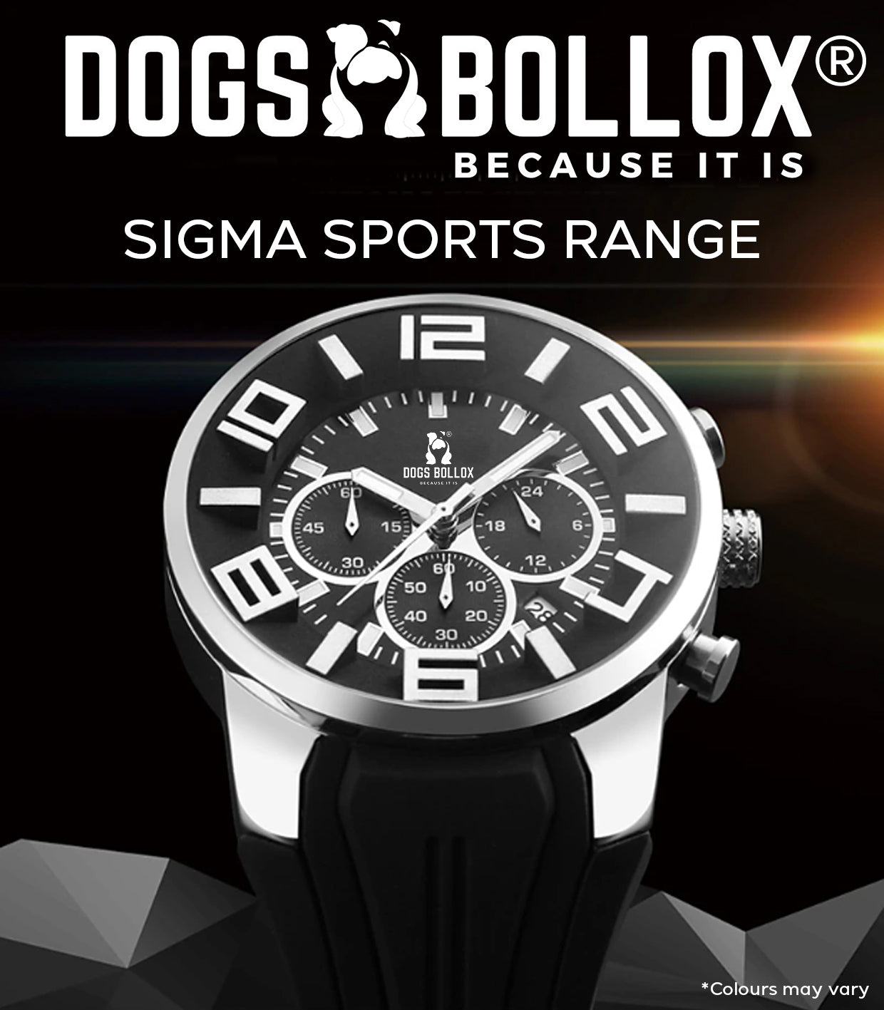 Dogs Bollox Sigma Sports Watch