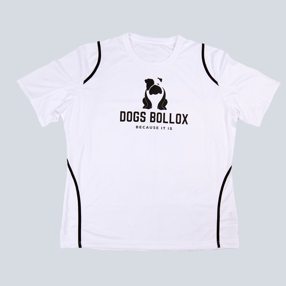 Black & White Dogs Bollox Men's Gamegear Cooltex Short Sleeve T-Shirt