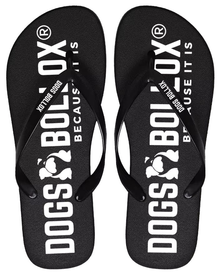 Dogs Bollox Flip-Flops