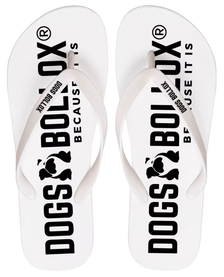 Dogs Bollox Flip-Flops