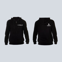 Dusty Black Dogs Bollox Men's Peach Finish Hoodie